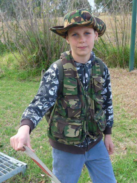 Boy at Belgenny Farm