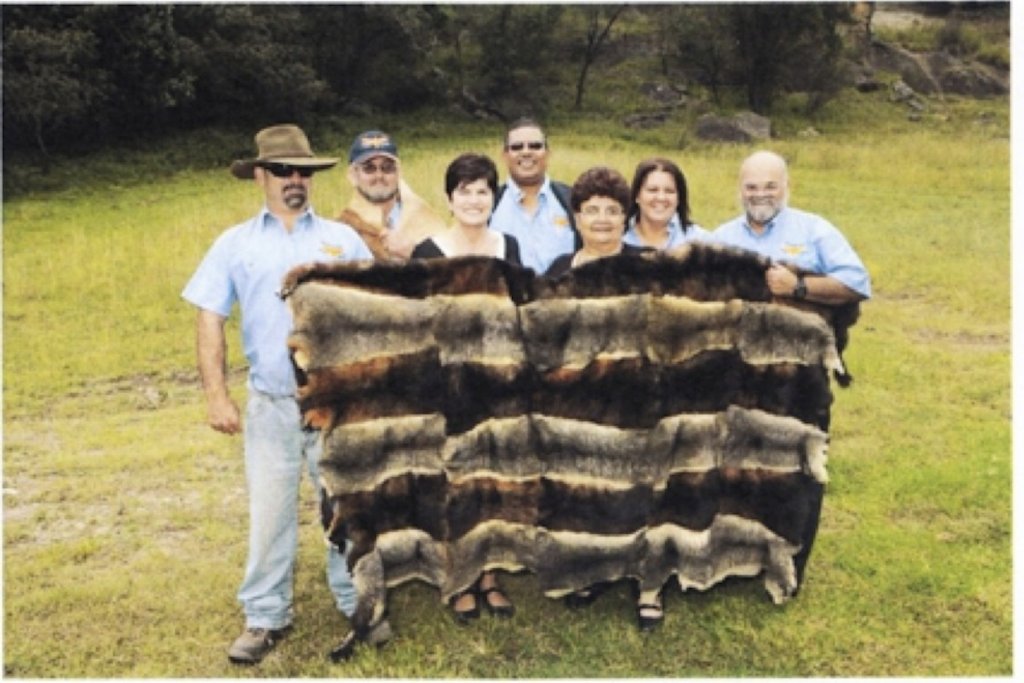 Cultural revival: Possum skin cloak making at St Clair 2011