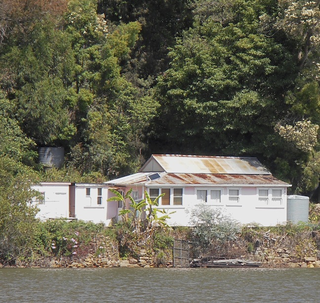 Revisiting house built at mouth to Marramarra Creek by Henry Lewis