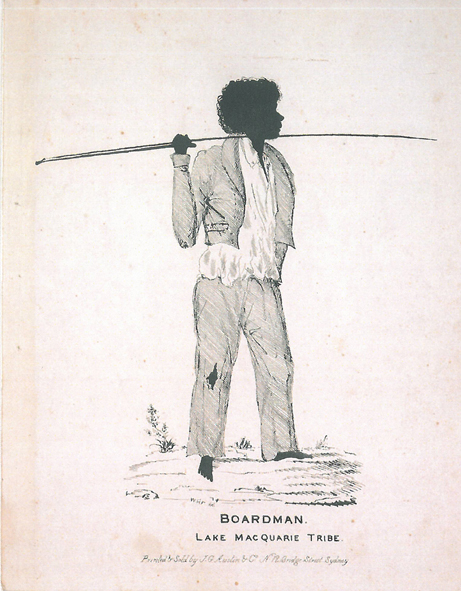 Boardman, Lake Macquarie Tribe c1836. SLNSW