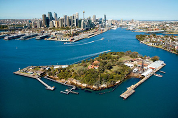 Goat Island in Sydney Harbour 2014